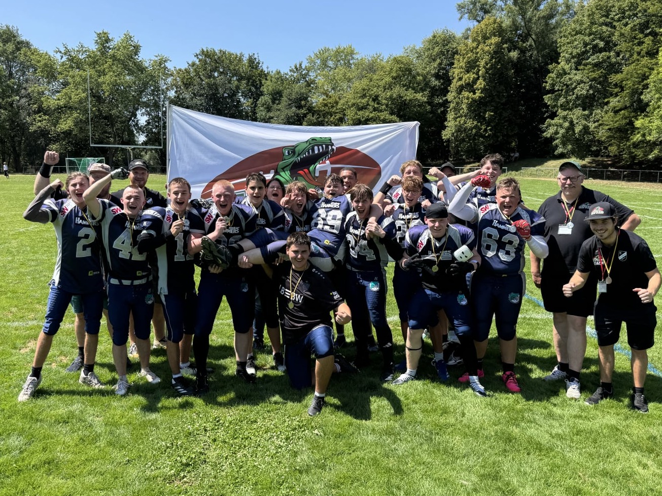 Herrenberg RAPTORS:U19 Tackle Football Team ist Vize-Landesmeister!